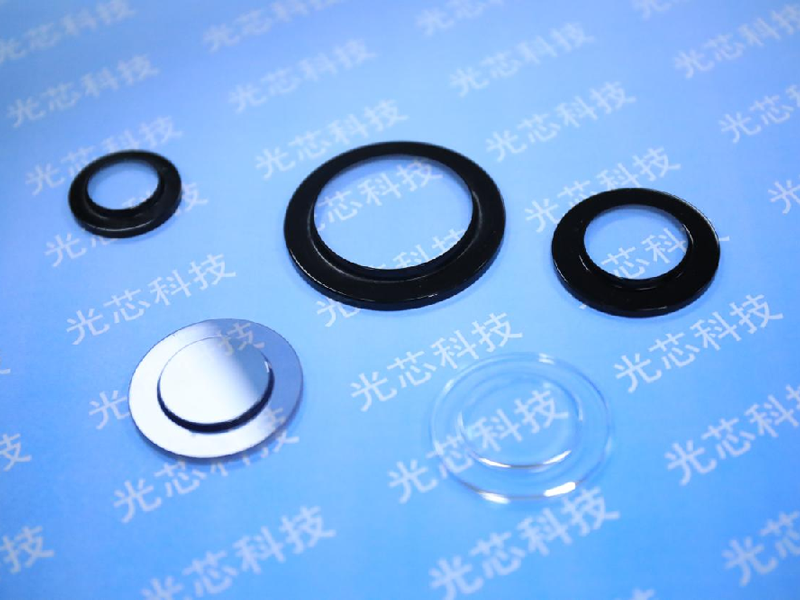 Anti halo photoelectric glass
